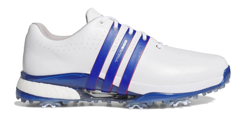 Adidas Tour360 24 pánske golfové topánky, bílo/modré
