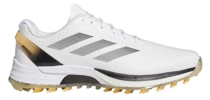 Adidas Adizero ZG Spikeless pánske golfové topánky, bielo/šedé