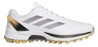 Adidas Adizero ZG Spikeless pánske golfové topánky, bielo/šedé