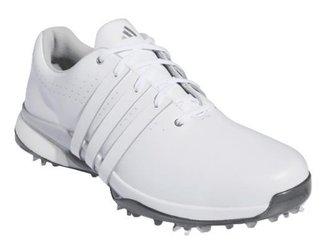 Adidas Tour360 24 Wide pánske golfové topánky, bílo/šedé