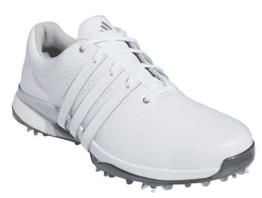 Adidas Tour360 24 Wide pánske golfové topánky, bílo/šedé