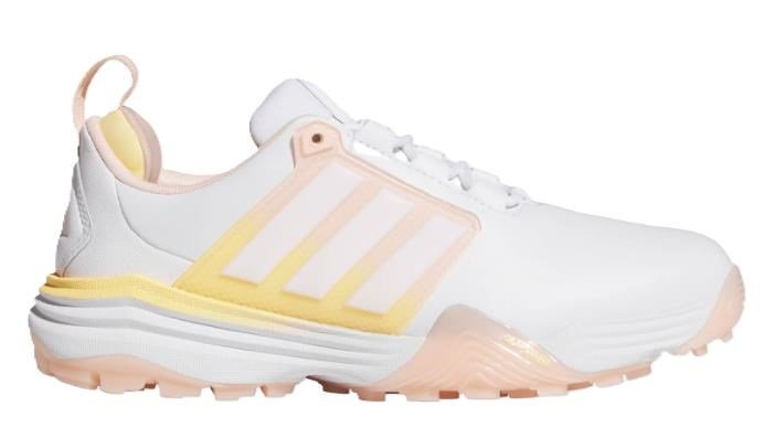 Adidas Adipower 26 Spikeless dámske golfové topánky, biele