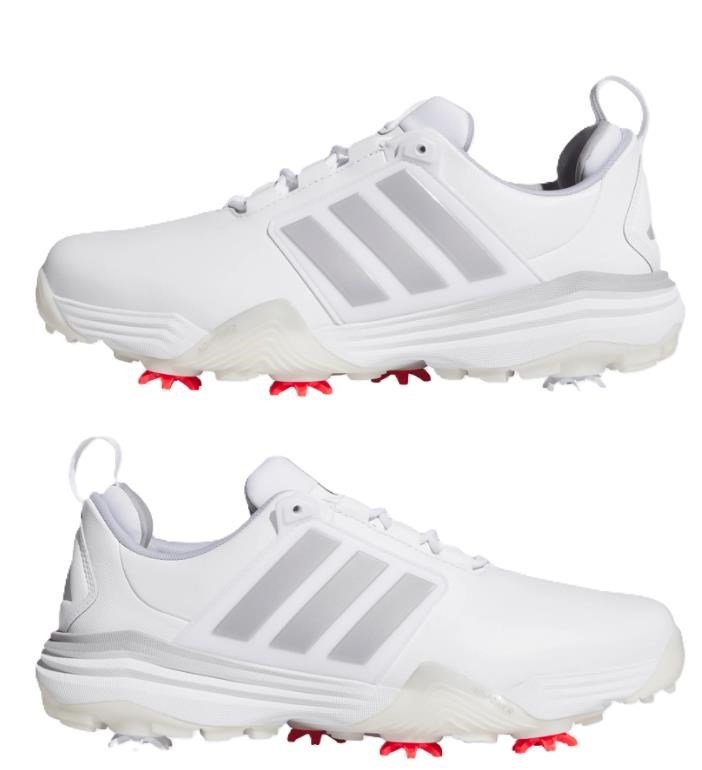 Adidas Adipower 26 pánske golfové topánky, bílo/šedé