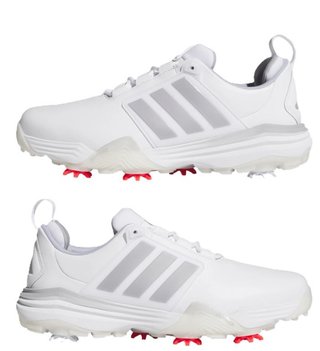 Adidas Adipower 26 pánske golfové topánky, bílo/šedé
