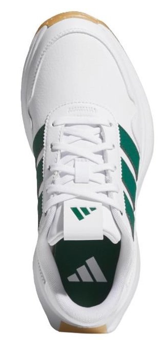 Adidas S2G 26 Spikeless juniorské golfové topánky, biele