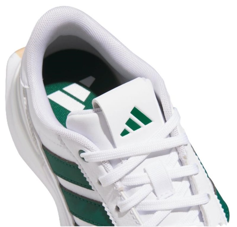 Adidas S2G 26 Spikeless juniorské golfové topánky, biele