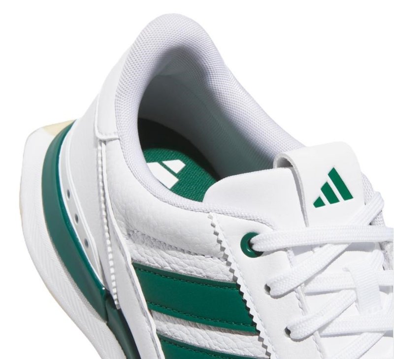 Adidas S2G 26 Leather Spikeless pánske golfové topánky, biele