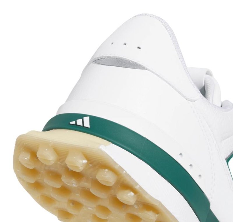 Adidas S2G 26 Leather Spikeless pánske golfové topánky, biele