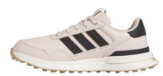 Adidas S2G 26 Leather Spikeless dámske golfové topánky, ružové