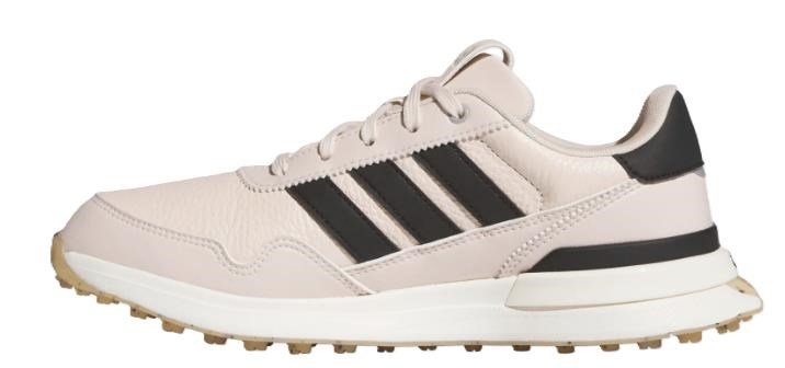 Adidas S2G 26 Leather Spikeless dámske golfové topánky, ružové