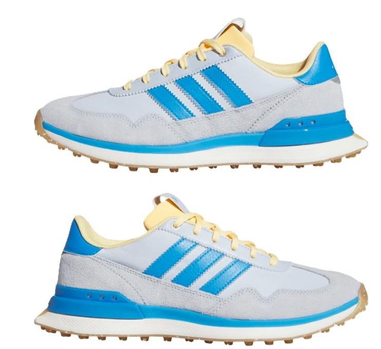Adidas S2G 26 Textile Spikeless dámske golfové topánky, šedé