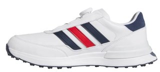Adidas S2G 26 Boa pánske golfové topánky, bielo/modré