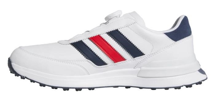 Adidas S2G 26 Boa pánske golfové topánky, bielo/modré