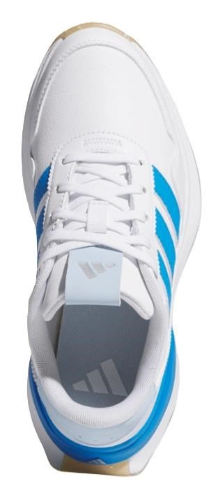 Adidas S2G 26 Spikeless juniorské golfové topánky, biele