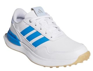 Adidas S2G 26 Spikeless juniorské golfové topánky, biele