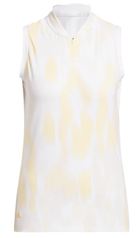 Adidas Ultimate365 Tour Printed Sleeveless dámske polo, seicta