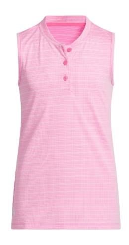 Adidas Sleeveless juniorské polo, ružové