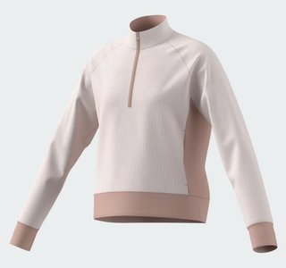 Adidas Textured Layer detská mikina, blush pink