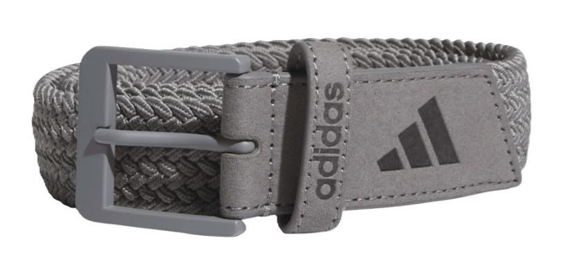 Adidas Braid Stretch pánsky opasok, grey three