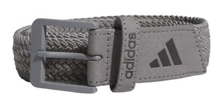 Adidas Braid Stretch pánsky opasok, grey three