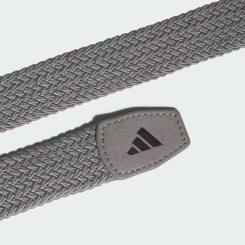 Adidas Braid Stretch pánsky opasok, grey three