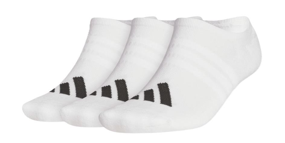 Adidas No Show pánske ponožky (3 páry), biele