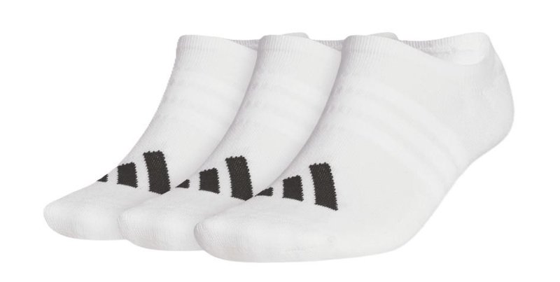 Adidas No Show pánske ponožky (3 páry), biele