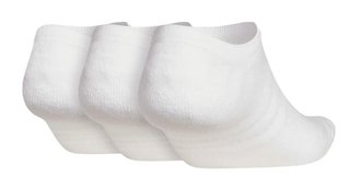 Adidas No Show pánske ponožky (3 páry), biele