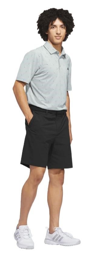 Adidas Ultimate365 Essence Print pánske polo, wonder sage