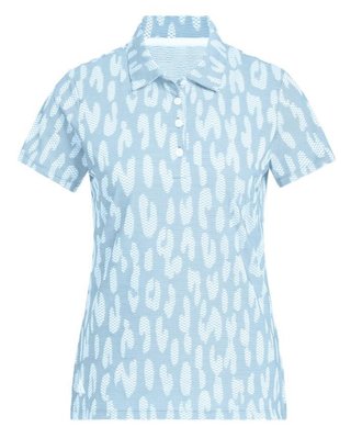 Adidas Ultimate365 Jacquard dámske polo, modro/biele