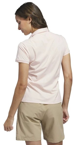 Adidas Ultimate365 Tour Twistknit dámske polo, blush pink