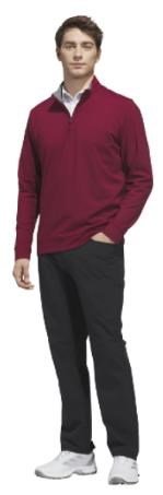 Adidas Ultimate365 Classic Quarter-Zip pánska mikina, burgundy
