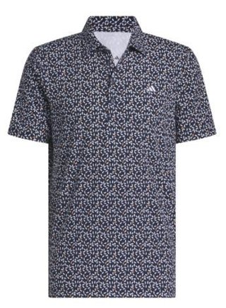 Adidas Ultimate+ Print pánske polo, navy/white
