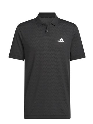 Adidas Tour Seamless pánske polo, black/carbon