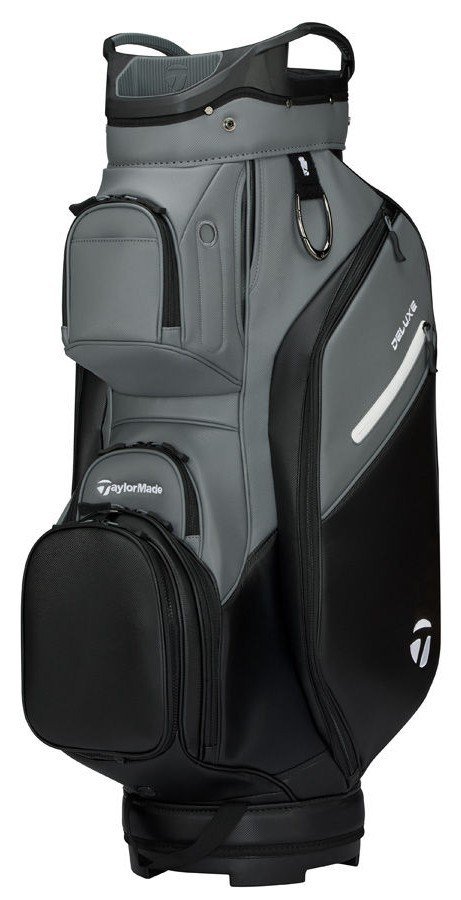 TaylorMade Deluxe cart bag, čierno/šedý