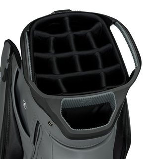 TaylorMade Deluxe cart bag, čierno/šedý