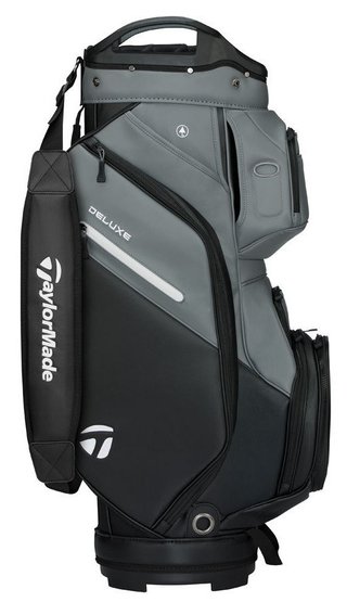 TaylorMade Deluxe cart bag, čierno/šedý