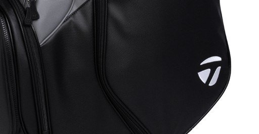 TaylorMade Deluxe cart bag, čierno/šedý
