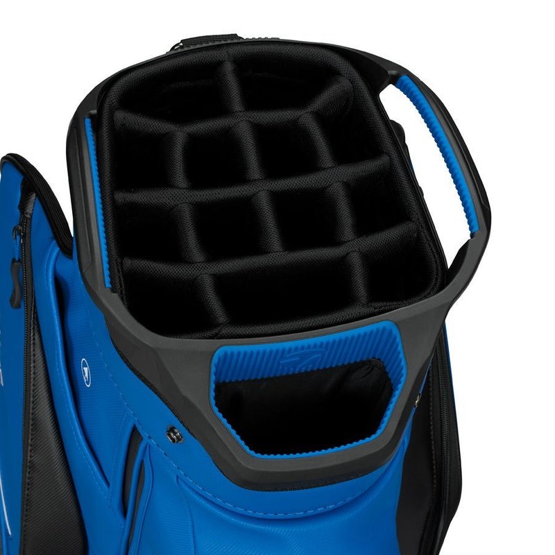 TaylorMade Deluxe cart bag, čierno/modrý