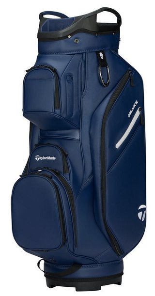 TaylorMade Deluxe cart bag, tmavomodrý