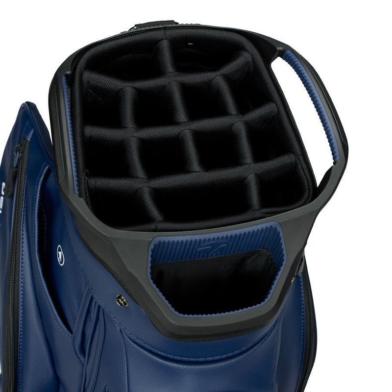 TaylorMade Deluxe cart bag, tmavomodrý