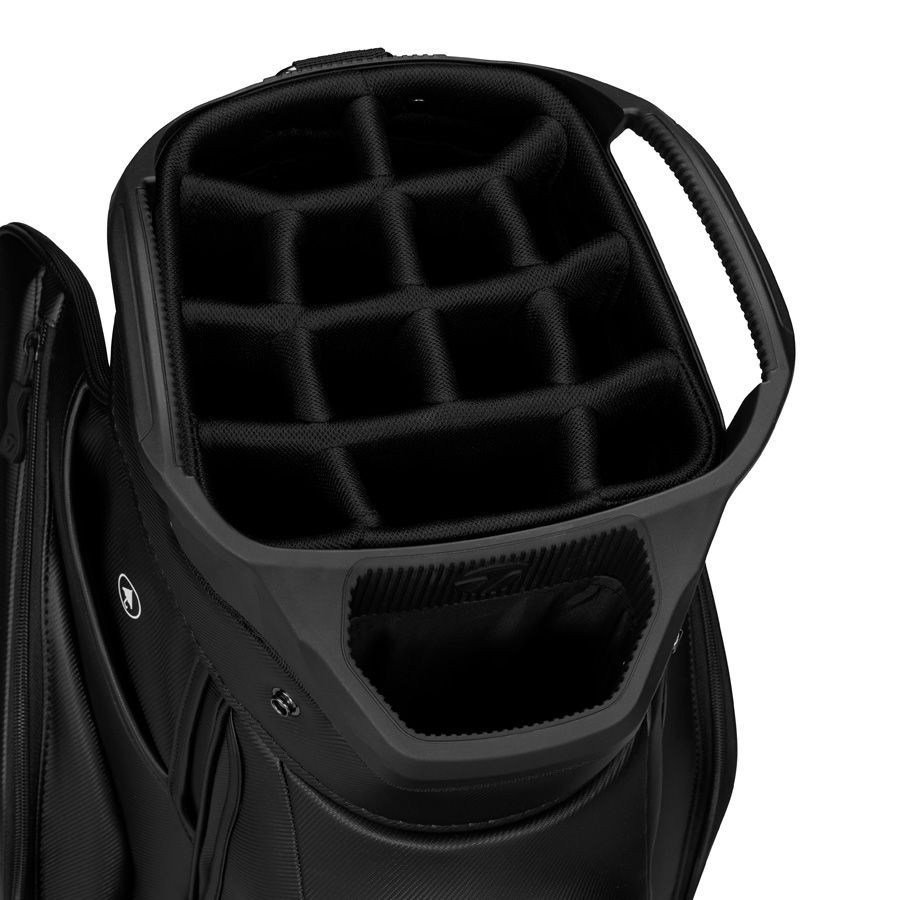 TaylorMade Deluxe cart bag, čierny