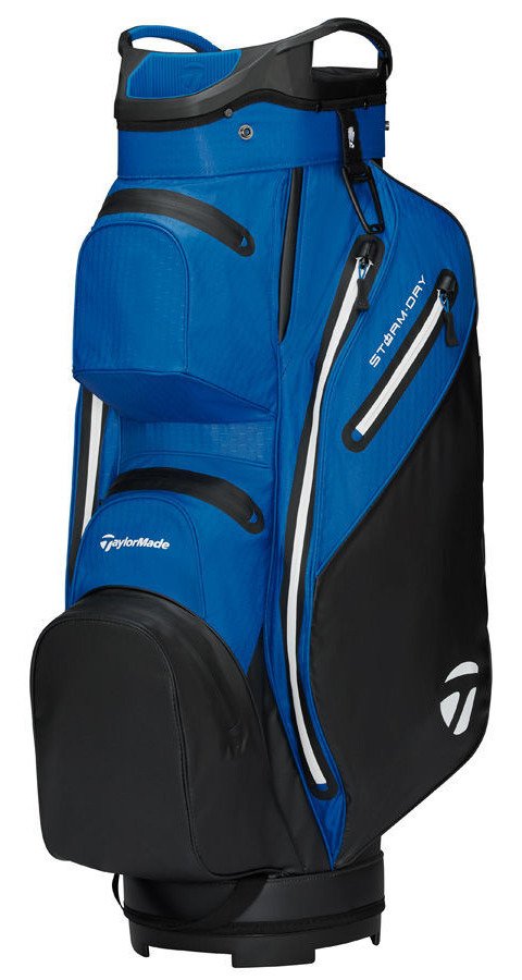 TaylorMade Storm Dry cart bag, čierny/modrý