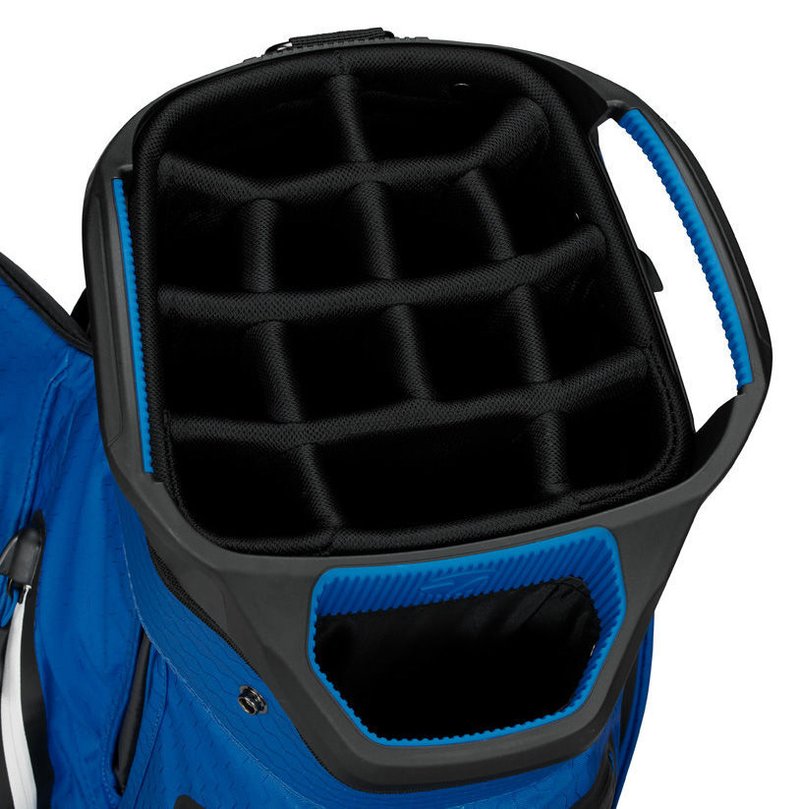 TaylorMade Storm Dry cart bag, čierny/modrý