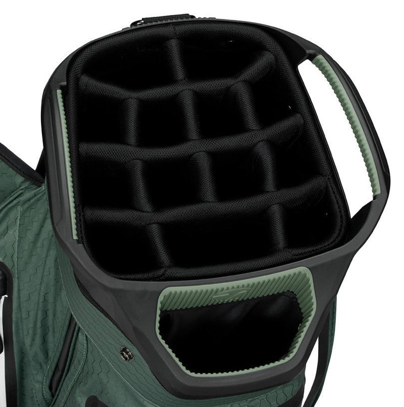 TaylorMade Storm Dry cart bag, čierny/dark sage