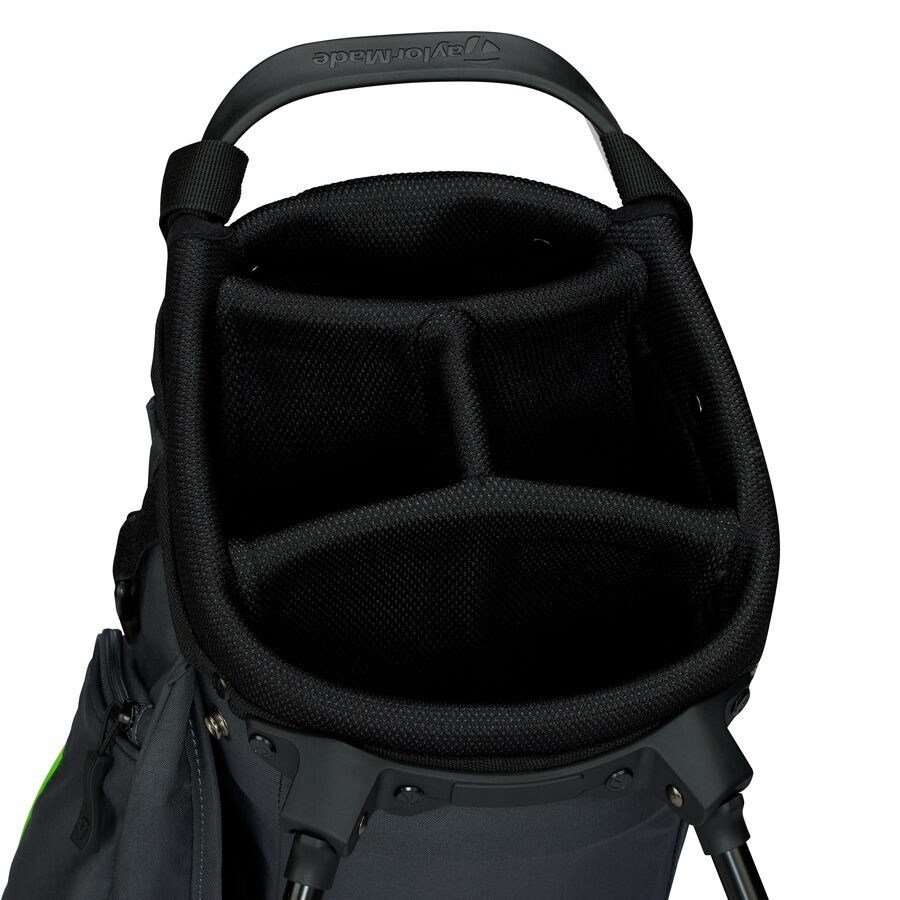 TaylorMade FlexTech stand bag, sivý/neónovo zelený