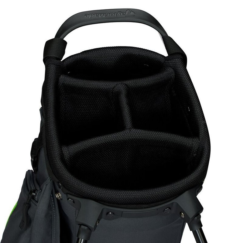 TaylorMade FlexTech stand bag, sivý/neónovo zelený