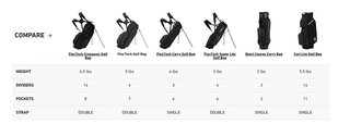 TaylorMade FlexTech stand bag, sivý/neónovo zelený