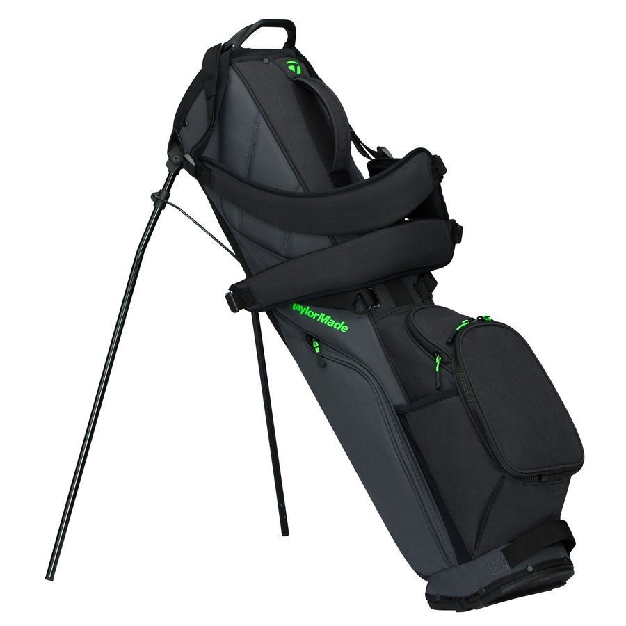 TaylorMade FlexTech Carry stand bag, sivý/čierny/neónovo zelený