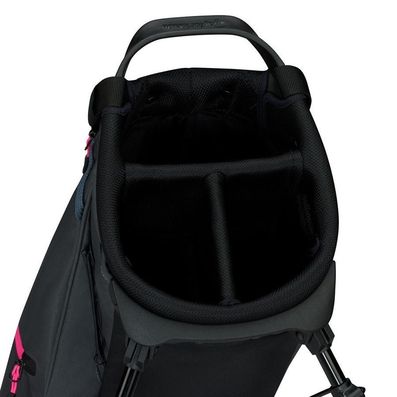 TaylorMade FlexTech Carry stand bag, sivý/neónovo ružový